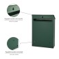 Buzón Exterior 205 x 300 x 70 mm. Verde Buzón Exterior 205 x 300 x 70 mm. Verde