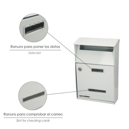 Buzón Exterior Country Blanco 215 x 320 x 105 mm.
