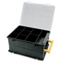 Maletín Organizador Doble 18 Compartimentos 242x188x120 mm.