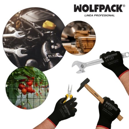 Guantes Poliuretano / Nylon Impregnado 11"