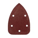 Lija Recambio Velcro Delta 140x100 mm. Con Agujeros Grano 80 (10 Piezas)
