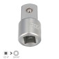 Adaptador Aumentador 1/2" Hembra A 3/4" Macho Acero Cromo Vanadio, Aristas Redondas, Reductor Carraca,
