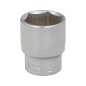 Llave Vaso 1/2" Hexagonal 24 mm. Perfil de 6 caras. Acero Cromo Vanadio, Aristas Redondas Llave Vaso 1/2" Hexagonal 24 mm. Perfil de 6 caras. Acero Cromo Vanadio, Aristas Redondas