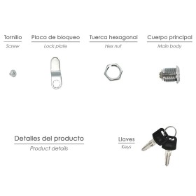 Cerradura Recambio Para Buzón Residence
