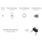 Cerradura Recambio Para Buzón Residence Cerradura Recambio Para Buzón Residence