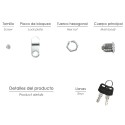 Cerradura Recambio Para Buzón Country