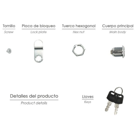 Cerradura Recambio Para Buzón Country