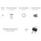 Cerradura Recambio Para Buzón Country Cerradura Recambio Para Buzón Country