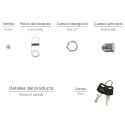 Cerradura Recambio Para Buzón House