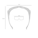 Gafas Protección En166 Patillas Fijas Transparentes