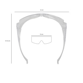 Gafas Protección En166 Patillas Fijas Transparentes