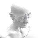 Gafas Protección En166 Patillas Fijas Transparentes