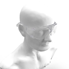 Gafas Protección En166 Patillas Fijas Transparentes
