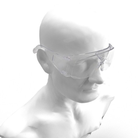 Gafas Protección En166 Patillas Fijas Transparentes