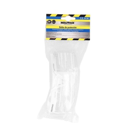 Gafas Protección En166 Patillas Fijas Transparentes