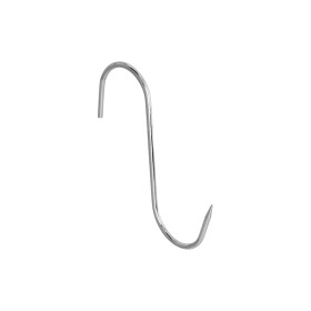 Gancho Carnicero Inoxidable N.º 7 De 220 x 10 mm. Gancho Para Productos Cárnicos.