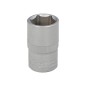 Llave Vaso 1/2" Hexagonal 17 mm. Perfil de 6 caras. Acero Cromo Vanadio, Aristas Redondas Llave Vaso 1/2" Hexagonal 17 mm. Perfil de 6 caras. Acero Cromo Vanadio, Aristas Redondas