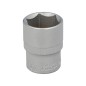 Llave Vaso 1/2" Hexagonal 22 mm. Perfil de 6 caras. Acero Cromo Vanadio, Aristas Redondas Llave Vaso 1/2" Hexagonal 22 mm. Perfil de 6 caras. Acero Cromo Vanadio, Aristas Redondas