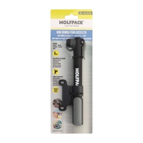 Bomba Para Bicicletas, Inflador Para Bicicleta, Bomba Patinete. Válvulas Schrader, Dunlop y Presta 8 Bares, Con soporte Bici