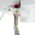 Latiguillo Flexible Reforzado Acero Inoxidable Termo Macho 1/2" - Hembra 3/4" Longitud 250 mm