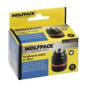 Portabrocas Sin Llave Metálico 1/2" Hembra. Brocas Hasta Diámetro 13 mm. Mandril taladro