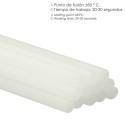 Barras De Pegamento Caliente Diámetro 11,2 mm. bolsa De 1 Kg. Barras Silicona, Pegamento Pistola Termofusible, Silicona Pistola
