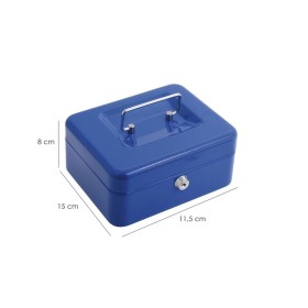 Caja Caudales WOLFPACK Pintada N.º 1 150x115 mm. Con Bandeja Interior