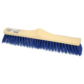 Cepillo Barrendero Industrial Fibra Semi Rígida PVC. Soporte Polipropileno 50 cm. (Sin Mango)