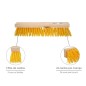Cepillo Barrendero Industrial Fibra Polipropileno. Soporte Madera 50 cm. (Sin Mango) Cepillo Barrendero Industrial Fibra Polipropileno. Soporte Madera 50 cm. (Sin Mango)