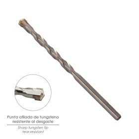 Broca Widia Piedra / Hormigón Diámetro 3 mm. Din 8039 Punta de Tungsteno.
