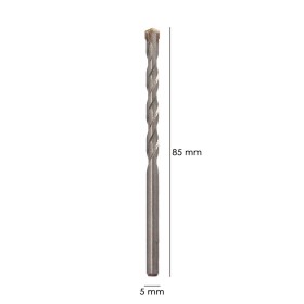 Broca Widia Piedra / Hormigón Diámetro 5 mm. Din 8039 Punta de Tungsteno.
