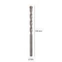 Broca Widia Piedra / Hormigón Diámetro 6 mm. Din 8039 Punta de Tungsteno.