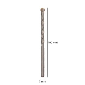 Broca Widia Piedra / Hormigón Diámetro 7 mm. Din 8039 Punta de Tungsteno.