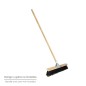 Cepillo Barrendero Industrial Fibra PVC Soporte Madera 50 cm. (Sin Mango) Cepillo Barrendero Industrial Fibra PVC Soporte Madera 50 cm. (Sin Mango)