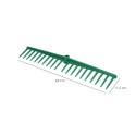 Rastrillo Polipropileno 20 Púas Profesional 63 cm. Rastrillo Jardín, Rastrillo Aceituna, Rastrillo Hojas, Cepillo Hojas Jardín,