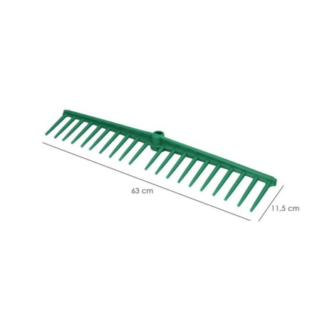 Rastrillo Polipropileno 20 Púas Profesional 63 cm. Rastrillo Jardín, Rastrillo Aceituna, Rastrillo Hojas, Cepillo Hojas Jardín,