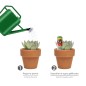 Agua Gelificada Para Riego Con Dispensador 300 ml. Agua Gelificada Para Riego Con Dispensador 300 ml.