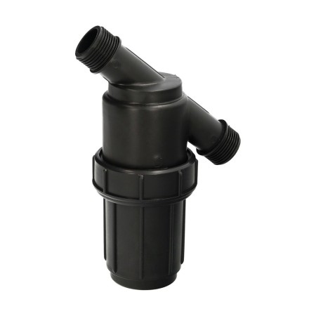 Filtro Con Malla Interior 1" Para Sistema De Goteo (Malla 100 Mesh) Riego Por Goteo, Microaspersión, Riego Por Nebulización