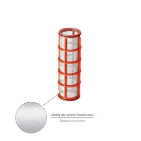 Filtro Con Malla Interior 1" Para Sistema De Goteo (Malla 100 Mesh) Riego Por Goteo, Microaspersión, Riego Por Nebulización