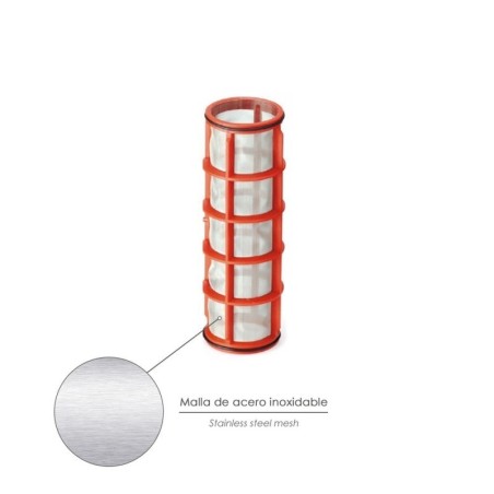 Filtro Con Malla Interior 1" Para Sistema De Goteo (Malla 100 Mesh) Riego Por Goteo, Microaspersión, Riego Por Nebulización
