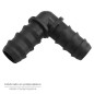 Codo Simple Para Tuberias Goteo Ø 16 mm. (Bolsa 100 Piezas) Riego Por Goteo, Microaspersión, Riego Por Nebulizacion Codo Simple Para Tuberias Goteo Ø 16 mm. (Bolsa 100 Piezas) Riego Por Goteo, Microaspersión, Riego Por Nebulizacion