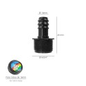 Union Rosca Macho 3/4 A Toma Para Tuberias Goteo Ø 16 mm. (Bolsa 100 uds) Riego Por Goteo, Microaspersión, Riego Nebulizacion