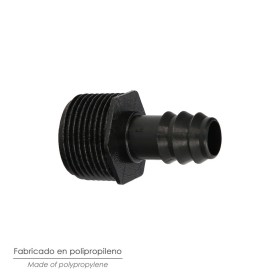Union Rosca Macho 3/4 A Toma Para Tuberias Goteo Ø 16 mm. (Bolsa 100 uds) Riego Por Goteo, Microaspersión, Riego Nebulizacion