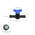Llave De Paso Extra Para Tuberías Goteo Diámetro 16 mm. (Bolsa 50 Piezas) Riego Por Goteo, Microaspersión