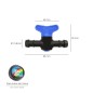 Llave De Paso Extra Para Tuberías Goteo Diámetro 16 mm. (Bolsa 50 Piezas) Riego Por Goteo, Microaspersión Llave De Paso Extra Para Tuberías Goteo Diámetro 16 mm. (Bolsa 50 Piezas) Riego Por Goteo, Microaspersión