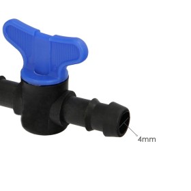 Llave De Paso Extra Para Tuberías Goteo Diámetro 16 mm. (Bolsa 50 Piezas) Riego Por Goteo, Microaspersión