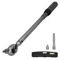 Llave Dinamometrica 1/2 Con Alargadera y Reductor De 3/8 Llave De Torque Camiones, Coches, Motos, Micro Ajustes, Acero CRV