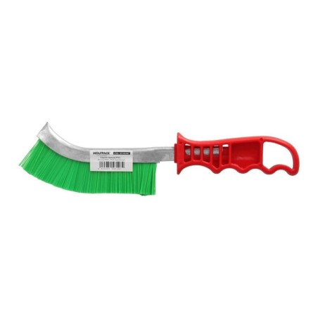 Cepillo Manual P.V.C. Mango De Plástico Rojo Multifuncional Resistente y Duradero