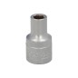 Llave Vaso 1/2" Hexagonal 8 mm. Perfil de 6 caras. Acero Cromo Vanadio, Aristas Redondas Llave Vaso 1/2" Hexagonal 8 mm. Perfil de 6 caras. Acero Cromo Vanadio, Aristas Redondas