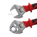 Llave Ajustable Aislada VDE 10". Llave Ajustable Aislada, Llave Inglesa, Llave Moleta Aislada,